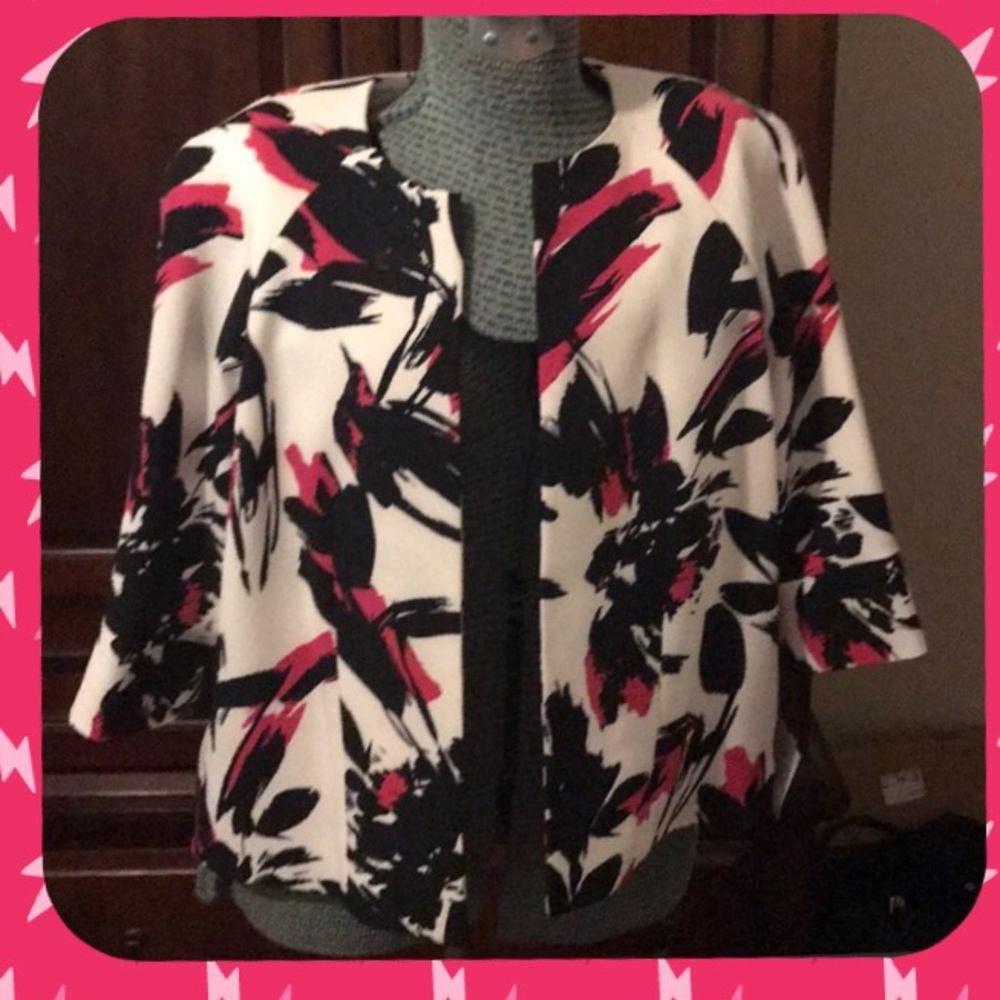 Kasper open blazer